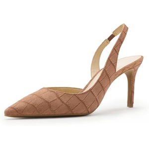 Michael Kors Women’s Alina Flex Sling Pump Shoes(Luggage)