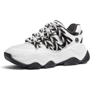 Michael Kors Women’s Atlas Cord Sneaker(Optical White)