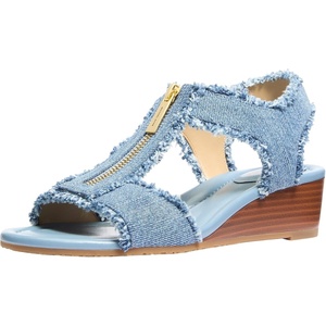 Michael Kors Women’s Berkley Wedge Sandal(New Horizon Wash)
