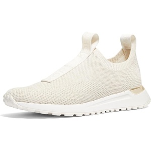 Michael Kors Women’s Bodie Knit Slip-on Sneaker(Cream Multi)