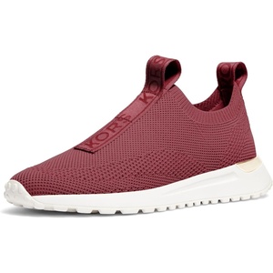 Michael Kors Women’s Bodie Knit Slip-on Sneaker(Deep Red)