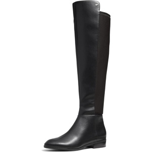Michael Kors Women’s Bromley Flat Boot(Black)