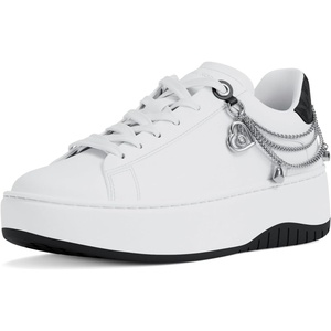 Michael Kors Women’s Dottie Lace Up Sneaker(Heart Chain/Black)