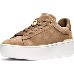 Michael Kors Women’s Dottie Lace Up Sneaker(Husk)