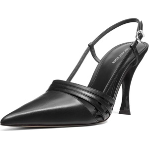Michael Kors Women’s Haisley Sling Pump(Black)
