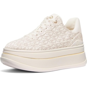 Michael Kors Women’s Hayes Lace Up Sneakers(Vanilla 2)