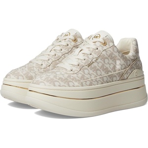 Michael Kors Women’s Hayes Lace Up Sneakers(Vanilla)