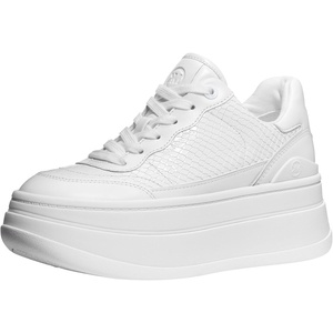 Michael Kors Women’s Hayes Lace Up Sneakers(White)
