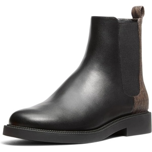 Michael Kors Women’s Hazel Chelsea Bootie(Brown/Black)