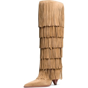 Michael Kors Women’s Jayla Heeled Boot(Husk)