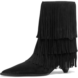 Michael Kors Women’s Jayla Heeled Bootie(Black)