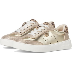 Michael Kors Womens Jem Scotty(Pale Gold Metallic/Leopa)