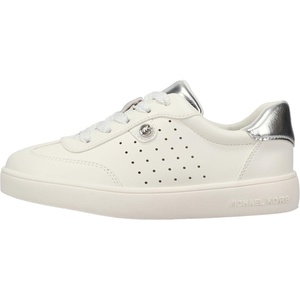 Michael Kors Womens Jem Scotty(White/Silver Metallic)