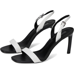 Michael Kors Women’s Kasia Heeled Sandal(Optical White)
