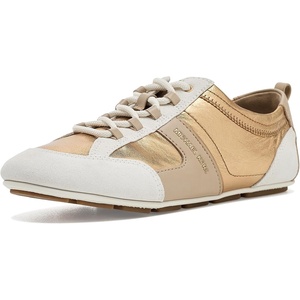 Michael Kors Womens Keely Trainer(Antique Gold)