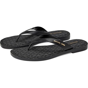 Michael Kors Women’s Koko Flip Flop(Black)