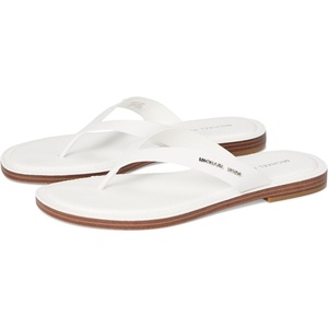 Michael Kors Women’s Koko Flip Flop(Optical White)