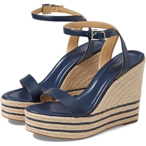 Michael Kors Women’s Leighton Wedge(Navy)