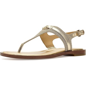 Michael Kors Women’s Mandy Thong Sandal(Pale Gold 1)