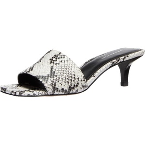 Michael Kors Women’s Merriam Kitten Sandal(Aluminum)