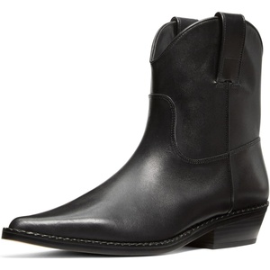 Michael Kors Women’s Noemie Bootie(Black/Vachetta Leather)
