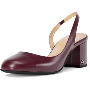Michael Kors Women’s Perla Flex Sling Pump(Oxblood)