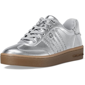 Michael Kors Women’s Scotty Lace Up Shoes(Silver)