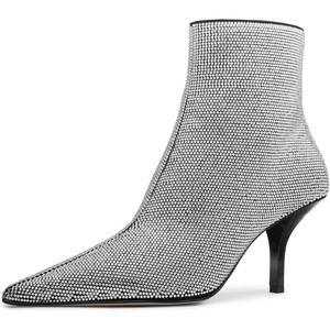 Michael Kors Women’s Selina Heeled Bootie(Black/Hot Fix)