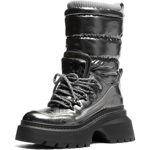 Michael Kors Women’s Shiloh Boot(Gunmetal)