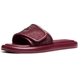 Michael Kors Women’s Suki Flat Slide(Oxblood)
