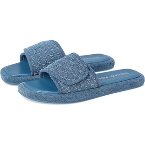 Michael Kors Women’s Suki Flat Slide(Union Wash)