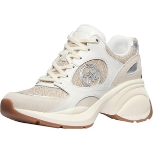 Michael Kors Women’s Zuma Trainer(Silver)