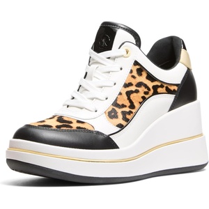 Michael Michael Kors Emmy Wedge Trainer(Marigold)