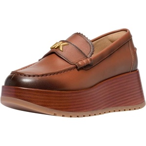 Michael Michael Kors Indy Flatform Loafers(Luggage)