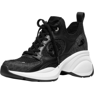 Michael Michael Kors Zuma Knit Trainer(Black)