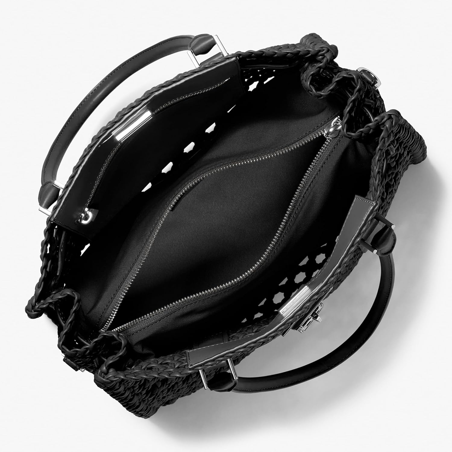 image:imageMICHAEL Michael Kors Hamilton Moderne Large SatchelBlack