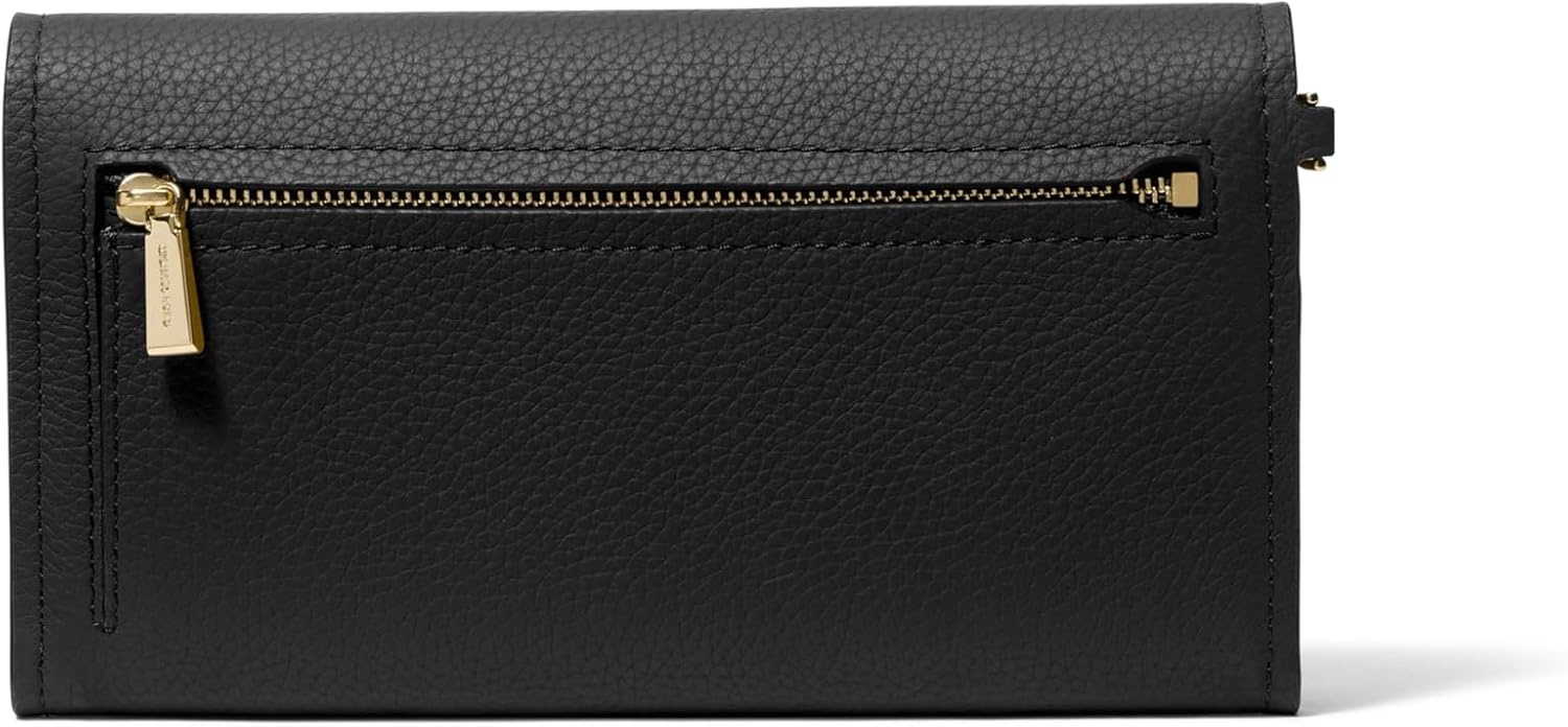 image:imageMICHAEL Michael Kors Jet Set Medium Flap Double Zip WristletBlack