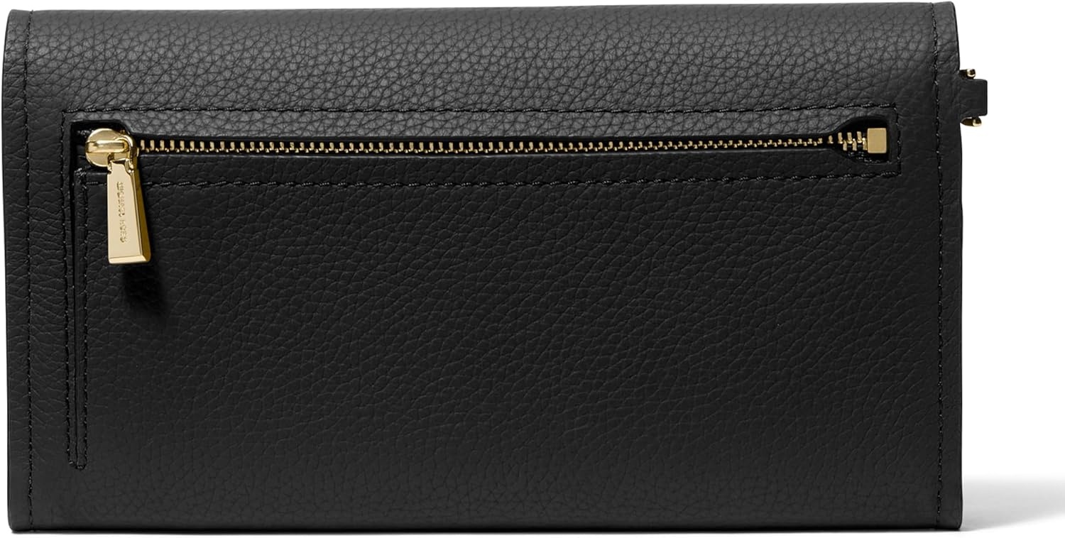image:imageMICHAEL Michael Kors Jet Set Medium Flap Double Zip WristletBlack