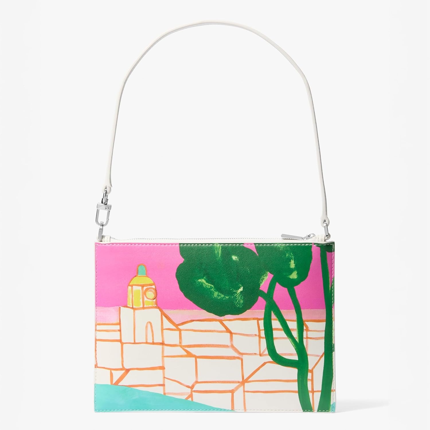 image:imageMICHAEL Michael Kors Jet Set XL Convertible Top Zip WristletRaspberry Multi