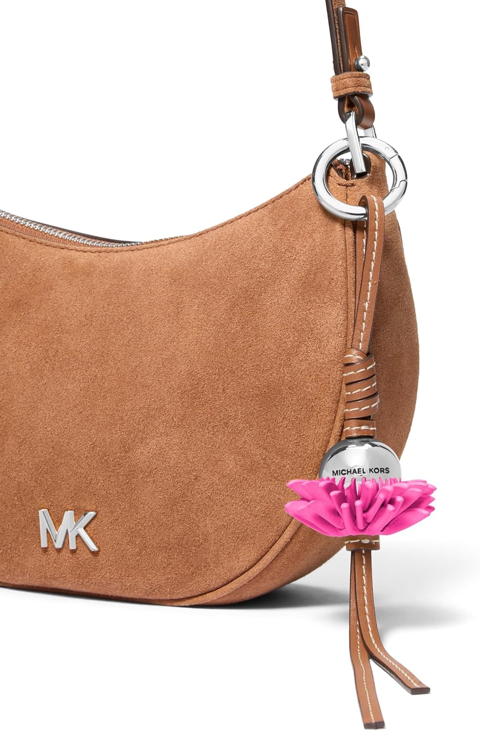 image:imageMichael Kors Bag and Key CharmFlower Bouquet CharmRaspberry