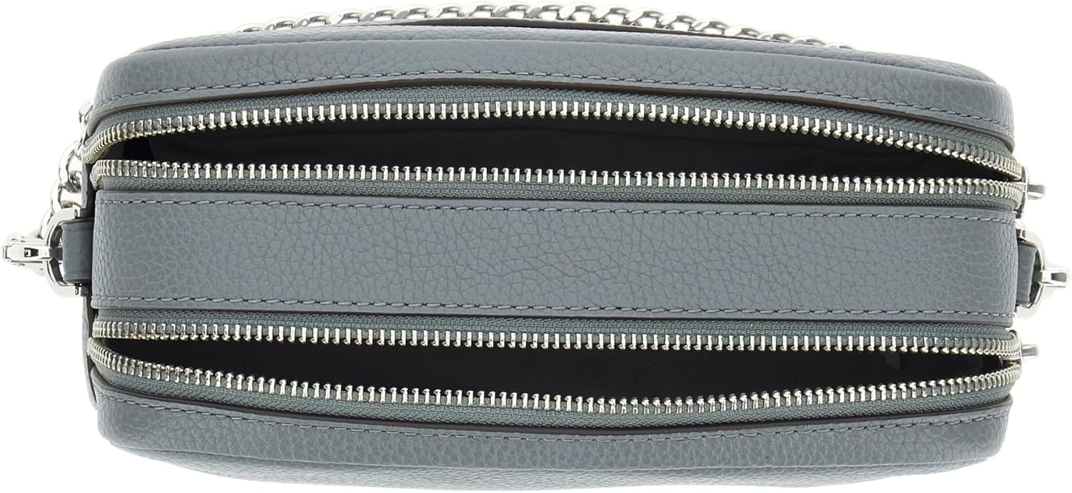 image:imageMichael Kors Bryant Medium Double Zip Chain Camera Crossbody BagStorm