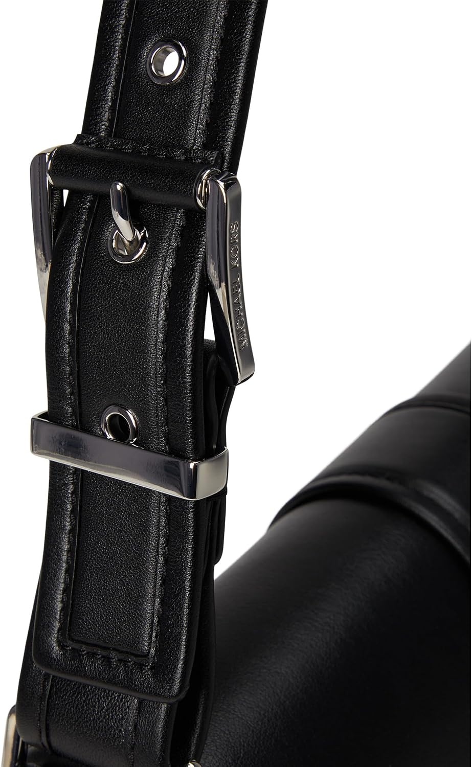 image:imageMichael Kors Colby Medium Shoulder BagSilvertone HardwareBlack