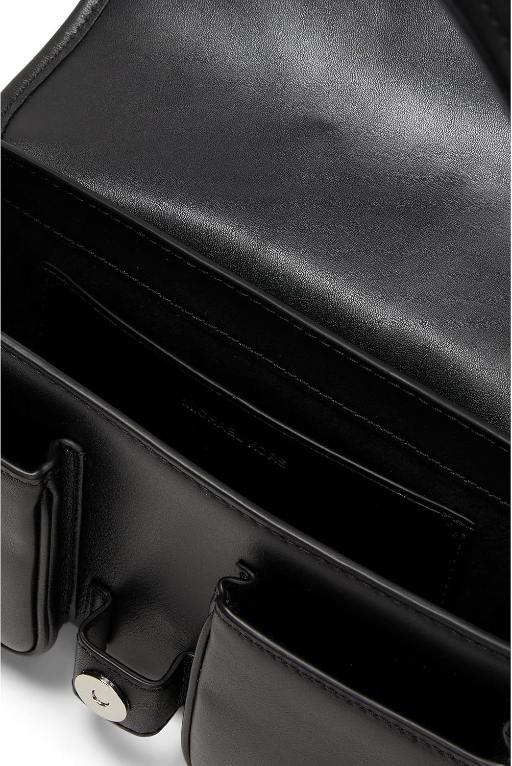 image:imageMichael Kors Colby Medium Shoulder BagSilvertone HardwareBlack