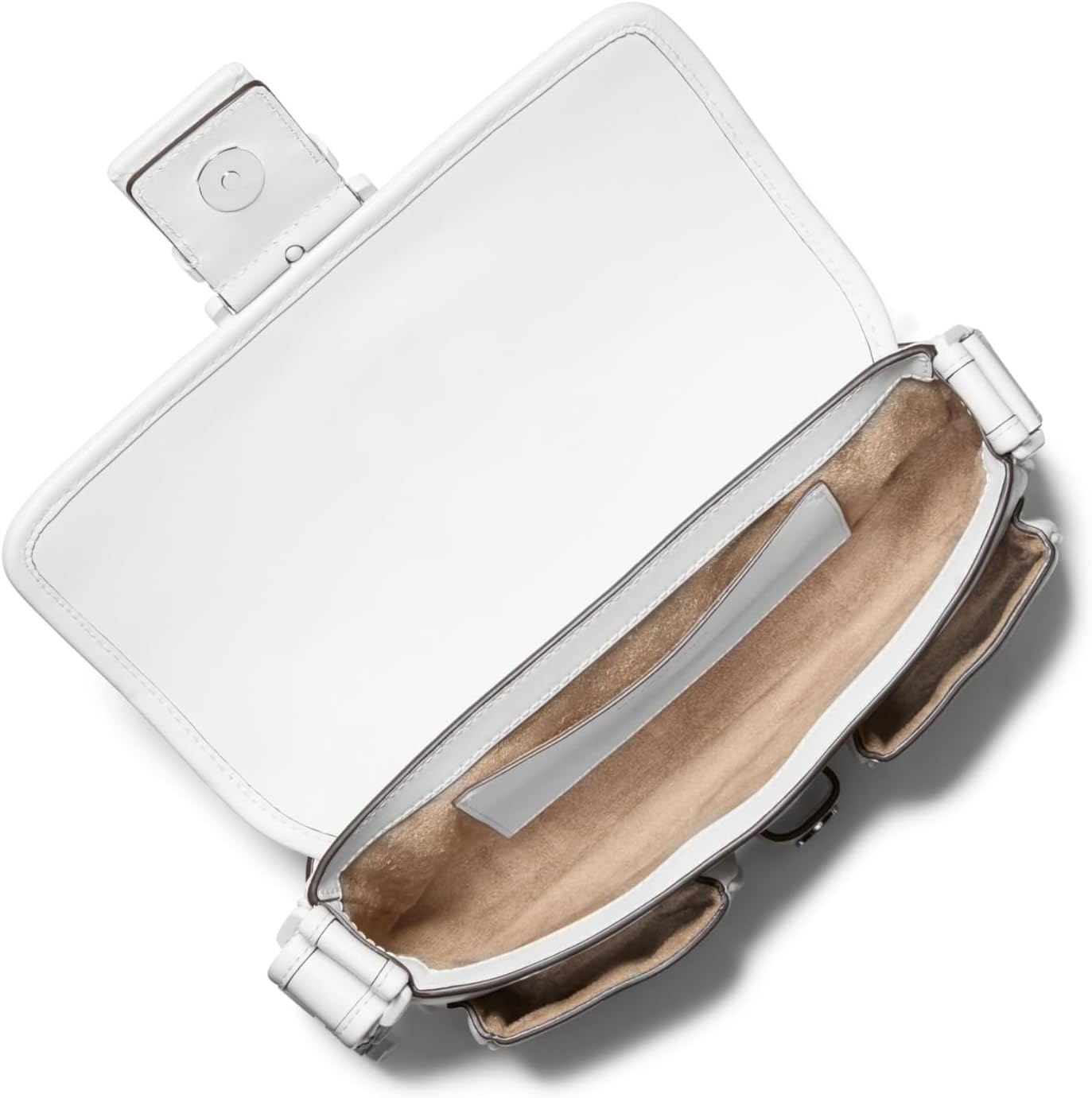 image:imageMichael Kors Colby Medium Shoulder BagTonal HardwareOptic White