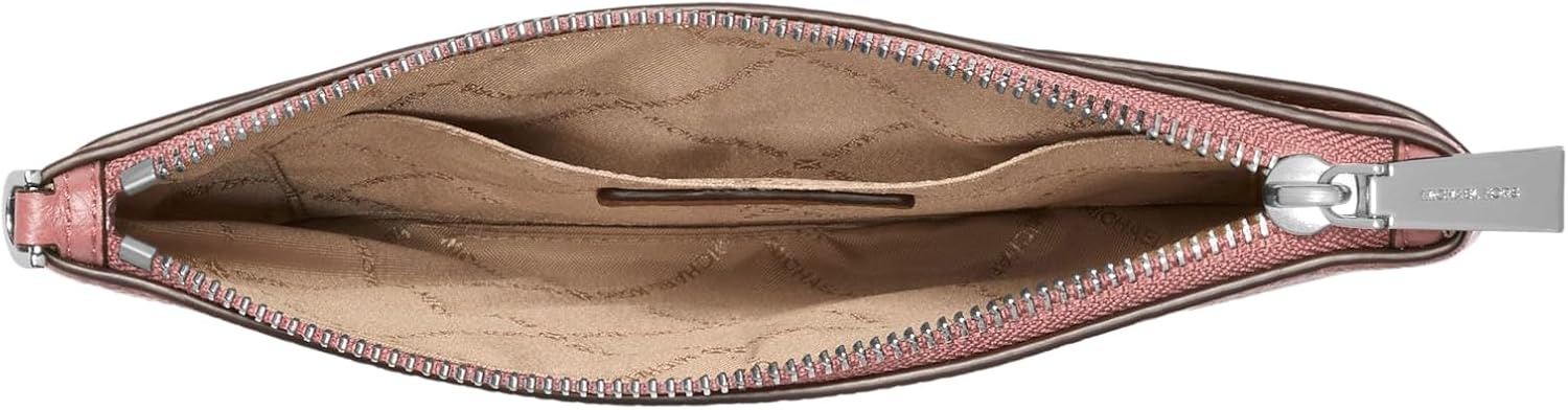 image:imageMichael Kors Jet Set Charm Medium Top Zip WristletSilvertone HardwareRose