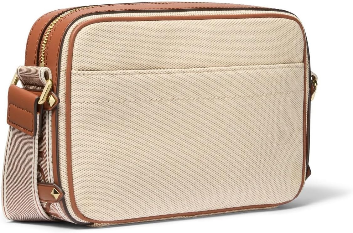image:imageMichael Kors Maeve Large Pocket Crossbody BagGoldtone HardwareCanvasLuggage