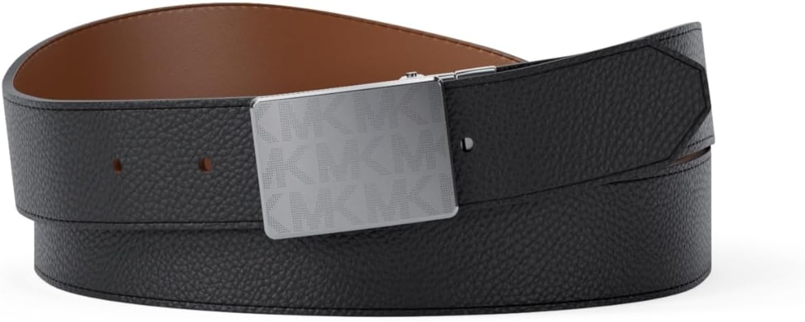 image:imageMichael Kors Mens 31mm Reversible Mk Plaque BeltLight Gunmetal HardwareLuggage