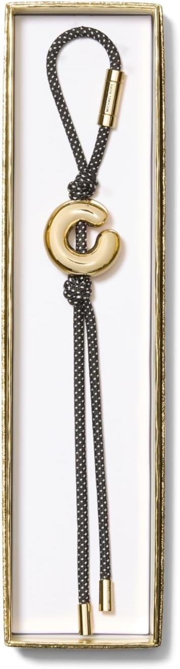 image:imageMichael Kors Metal Bubble Cord CharmGoldtone HardwareAlphabet C Bubble CharmGold