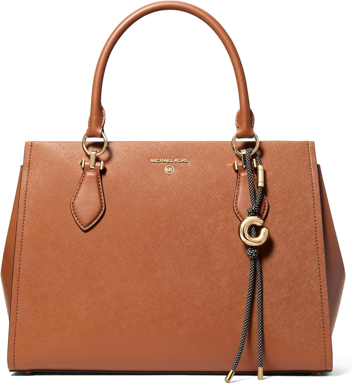 image:imageMichael Kors Metal Bubble Cord CharmGoldtone HardwareAlphabet C Bubble CharmGold