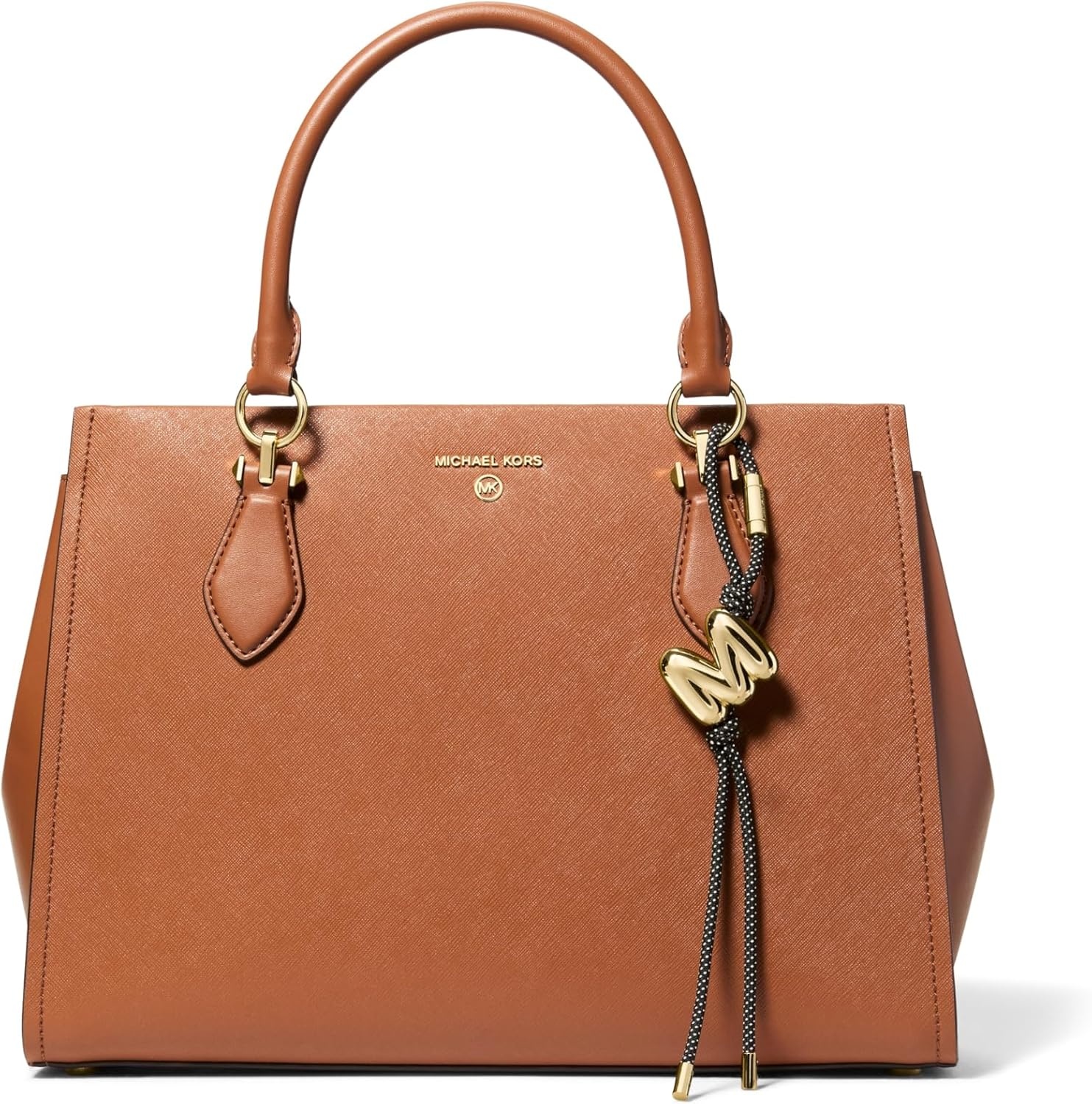 image:imageMichael Kors Metal Bubble Cord CharmGoldtone HardwareAlphabet M Bubble CharmGold